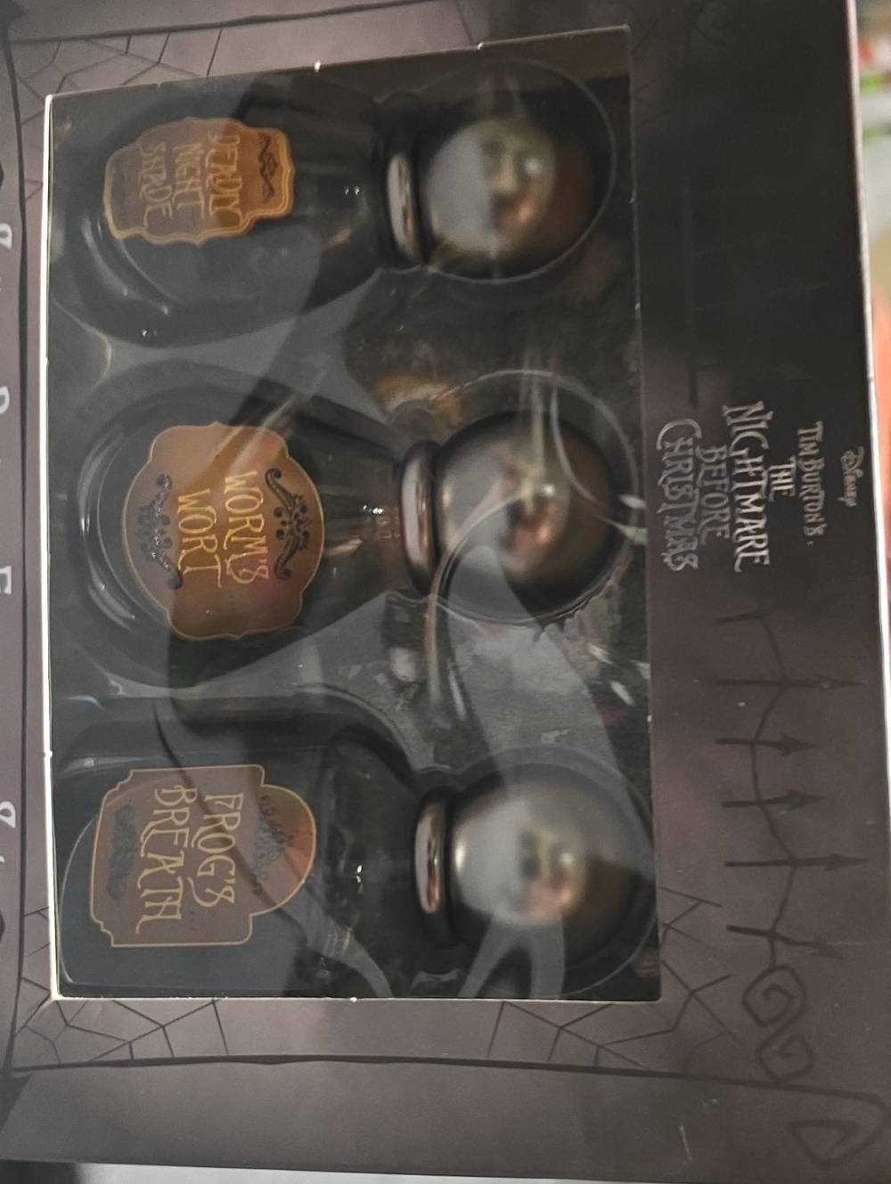 Tim Burtons The nightmare before christmas Sally's potions set fragrance